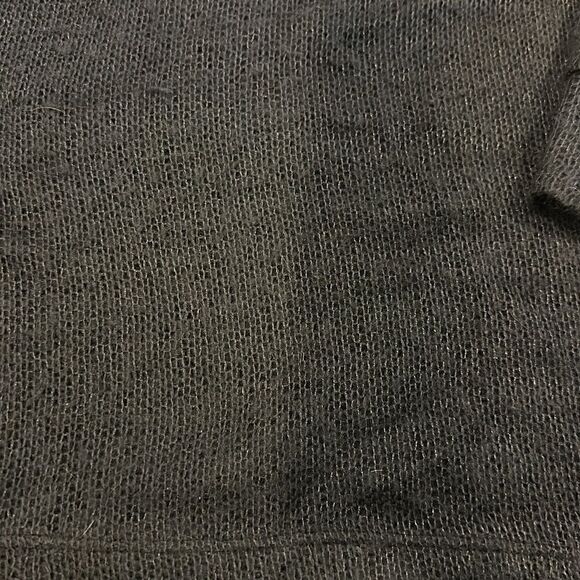 Vintage Havana Women’s Brown Sweater with Gold Heart & Grommets - Picture 3 of 6